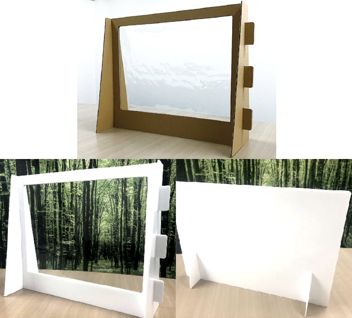 コロナ対策パーティション画像