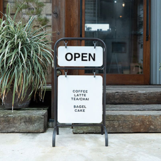 Diner Signboard WHITE