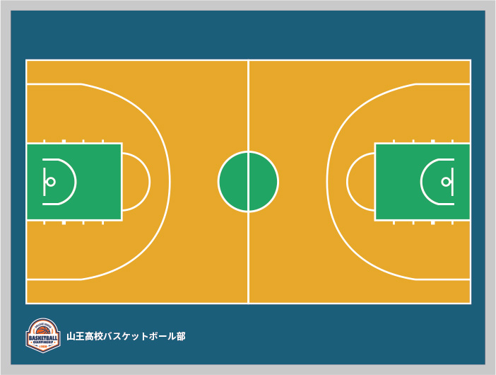 名入れOK！寄贈品にもおすすめ！バスケットボール作戦ボード