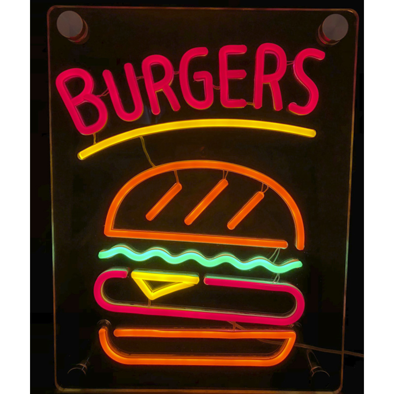 LEDネオンサイン バーガー