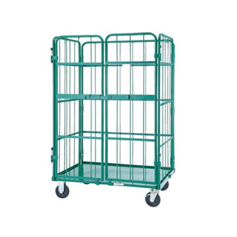 鋼製カゴ車 観音開き