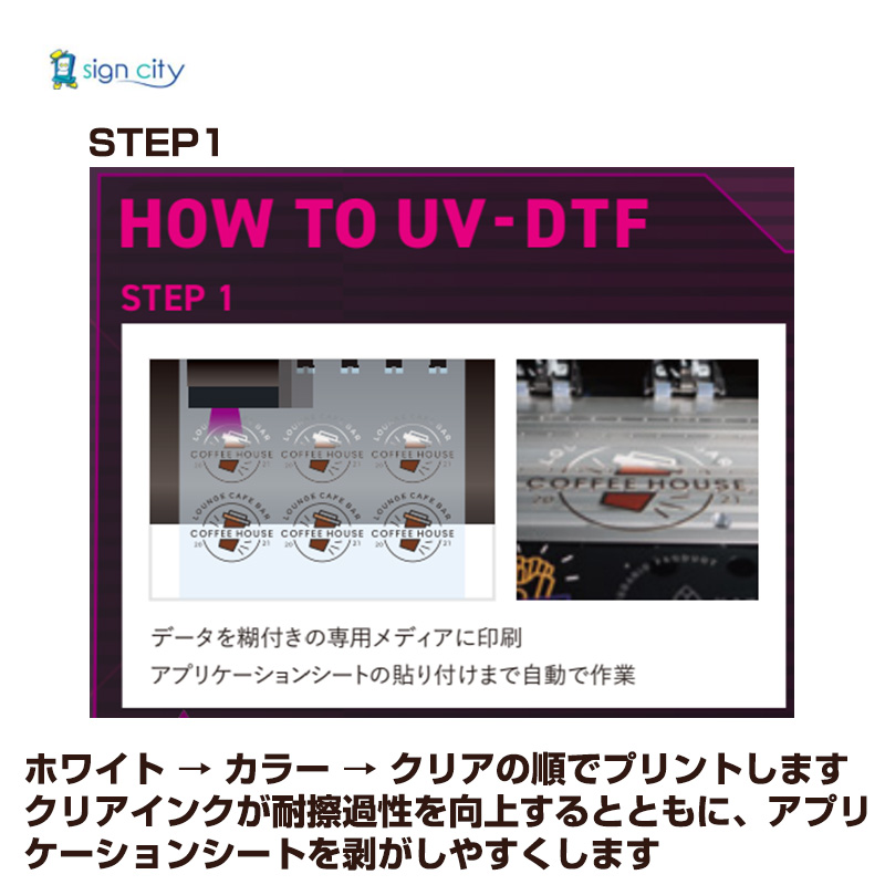 UJV300-DTF-75-印刷手順①