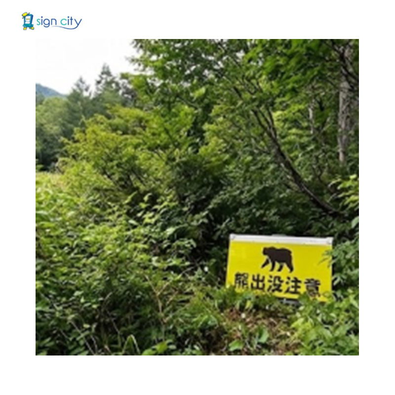 熊出没注意看板 黄大