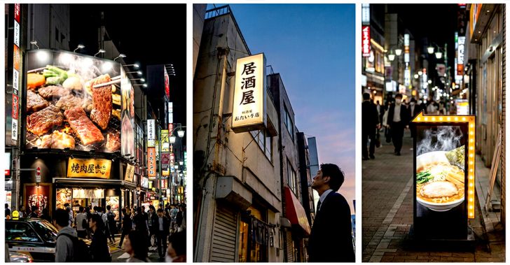 【東京】飲食店の看板・デザイン
