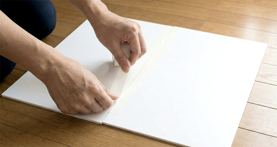 撮影用「カポック（Vフラット）用にスチレンボード」