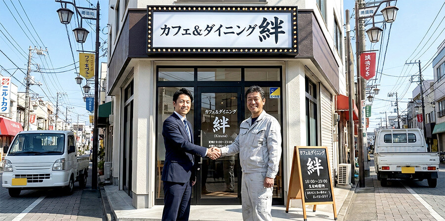 成功する看板選びのイメージビジュアル