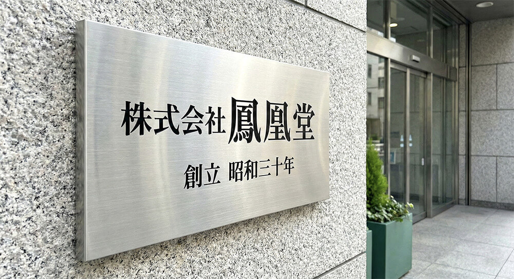 エッチング銘板