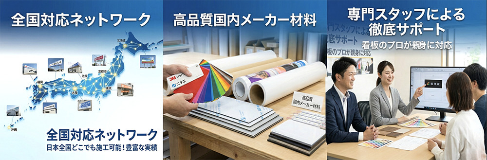 野立て看板・高所看板