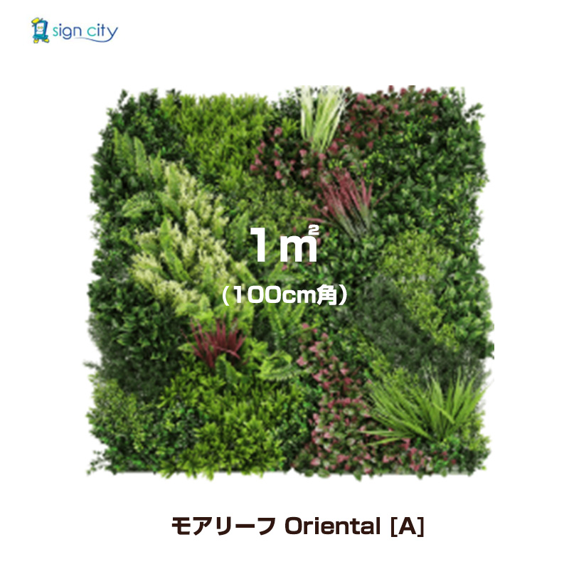 壁面緑化-モアリーフ-Oriental-A