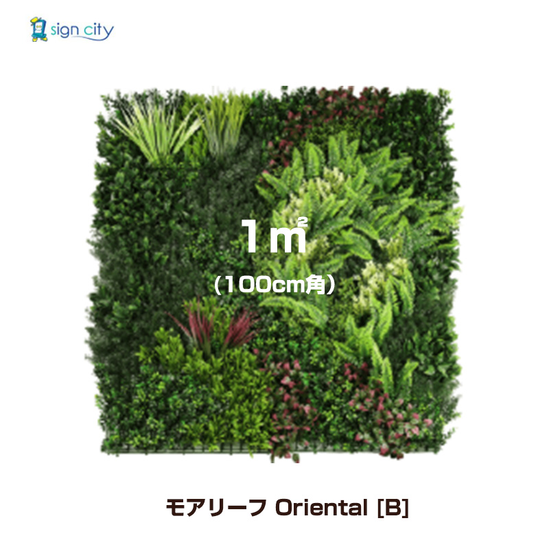 壁面緑化-モアリーフ-Oriental-B