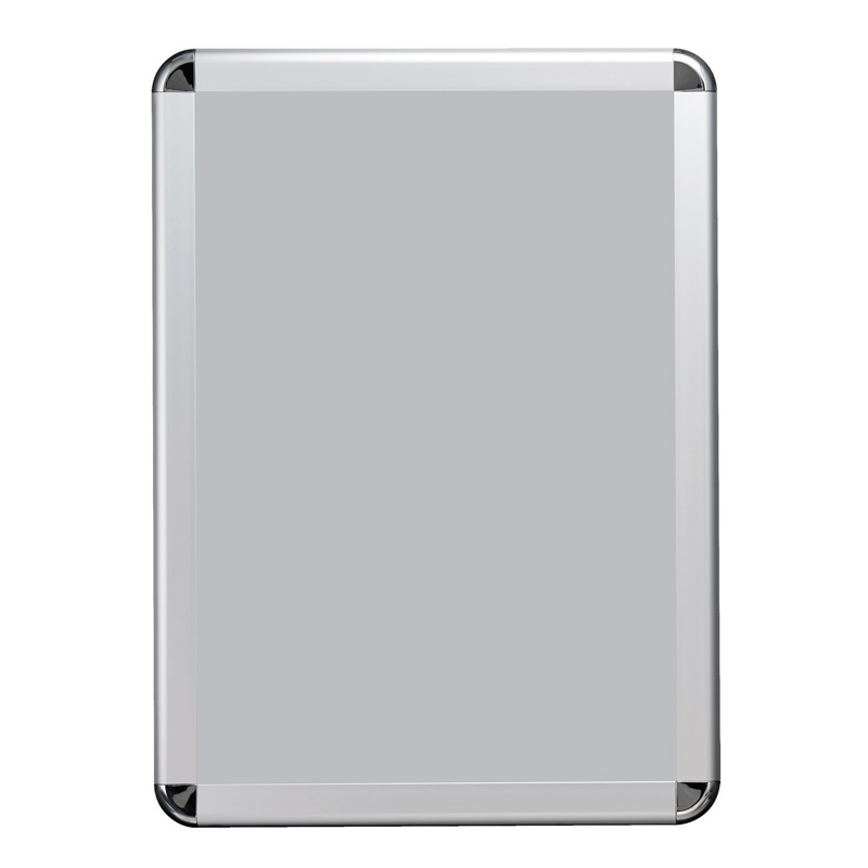 ポスターフレーム】タンパーグリップ TG-44R A3 ツヤ有シルバー 屋外用