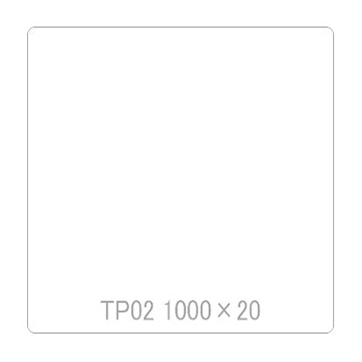 カッティングシート】タックペイント 一般タイプ TP02 ホワイト 1000mm