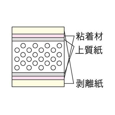 スチレンボード】KPタック 5mm厚 L判 (800×1100) 両面のり付き 50枚