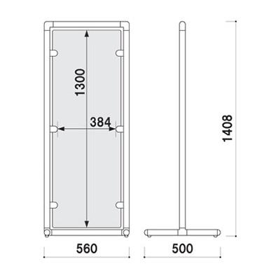 スタンド看板】ステンレスJサイン SJ-21S ステンレス面板 | 看板の激安