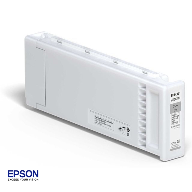 インク】EPSON 標準インクカートリッジ SC10GY70 グレー (700ml