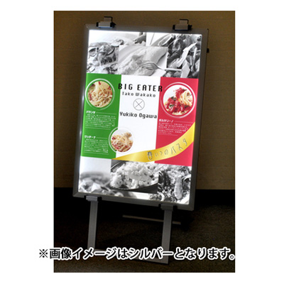 LEDライトパネル】スナップフレーム 屋内用 ブラック A1 角型 1