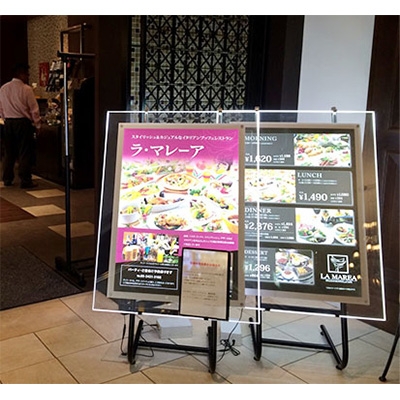 Ａ５ピカットパネル (A5サイズLEDバックライトアクリルパネル) A5ピカットパネル (A5サイズLEDバックライトアクリルパネル)