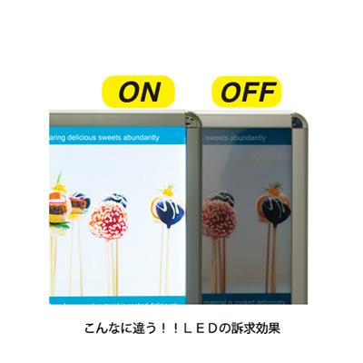 LEDライトパネル】MGライトパネル カスタム 屋外用 ツヤ無シルバー A1