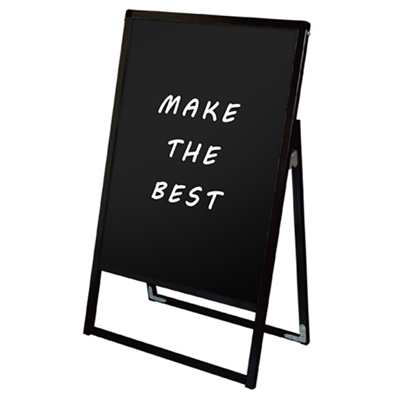 スタンド看板】バリウス A1 ブラックボード仕様 ブラック 片面 BVASKBB
