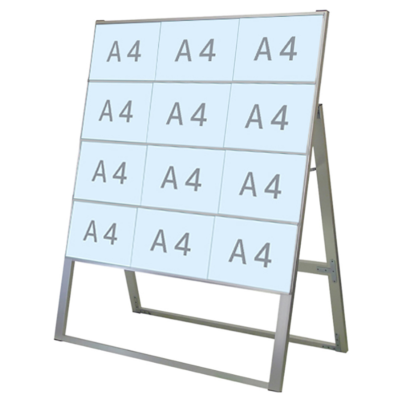 スタンド看板】カードケーススタンド A4横12片面ハイタイプ CCSK