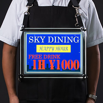 ポスターサイン入り、カーテン、ヒーター、よっちゃん ポスターグリップ PG-32R A1サイズ 屋外(防水パックシート付仕様) 角丸