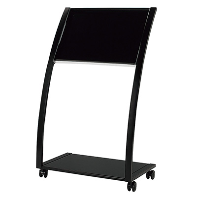 メニュースタンド 飾り縦格子 ブラック ５０４６８ しつらいの栞 Vol.5 \u0027メニュースタンド COMBI (ブラック) 飾り縦格子