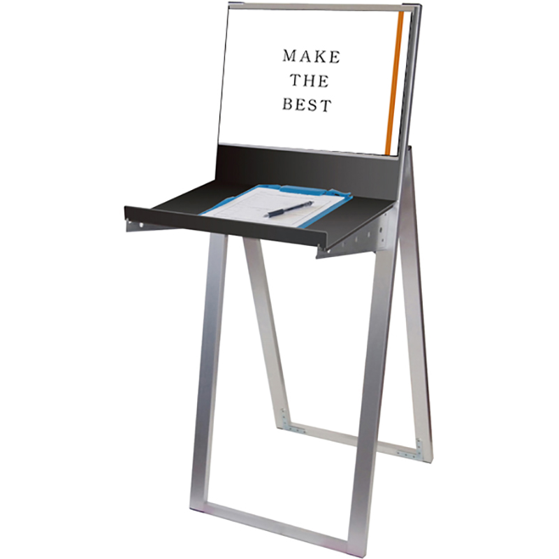 スタンド看板】ラックスタンド看板 A3横(ブラック/シルバー) RASK-A3YB