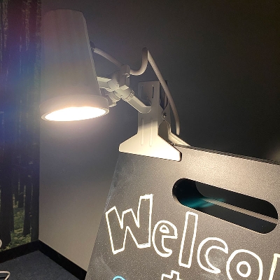 看板照明】屋外用LEDクリップライト ビュークリップランプ ブラック