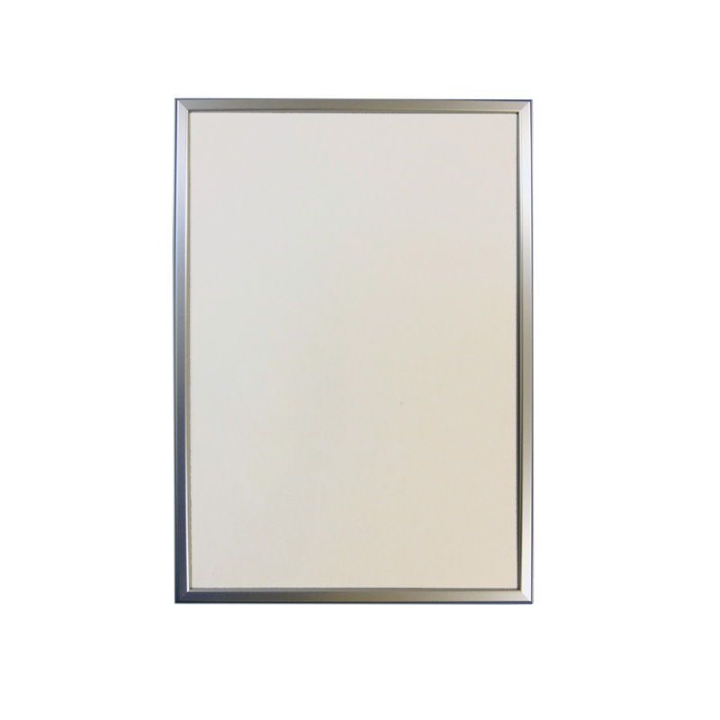 ポスターフレーム】ポスターパネル オープンスライド A2 シルバー 屋内