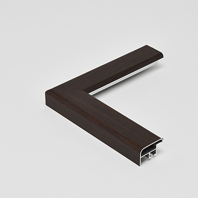 デッサン用額縁 アルミフレーム CF オーク サイズ三三 アルナ デッサン額 CF 三三 606×455mm シルバーフレーム 1個（ご注文