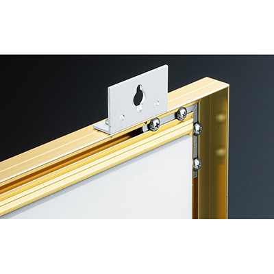 フレーム／看板枠／展張金具】ディスプレイフレーム 534KK B3 グリーン