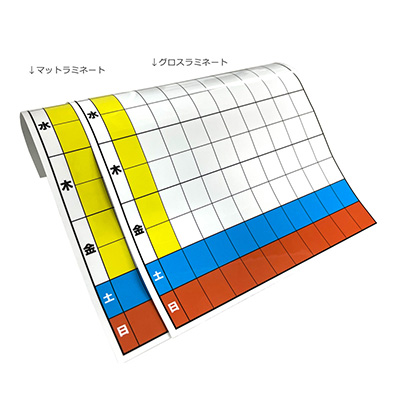 ラミネートフィルム】ホワイトボード用 PETラミネート ハードコート