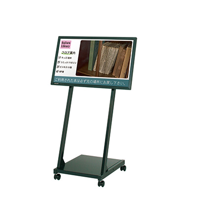 デジタルサイネージ】屋内用デジタルサイネージ 50インチ 自立移動式