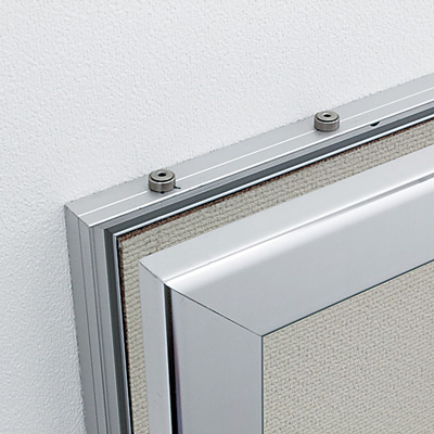 掲示板】アルモード 掲示ボード 612 ステン 屋内用 900×600 マグネット