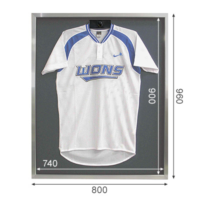 ユニフォームケース　額装　前開き　特大 前開き式ユニフォームケース | 額縁メーカー 株式会社アルナ