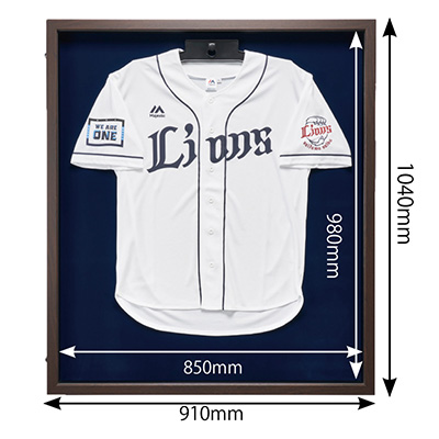 ユニフォームケース（Lサイズ）／両面通常アクリル／前開き式／ビターフレーム ユニフォームケース（Lサイズ）／両面通常アクリル／前開き式／ビター