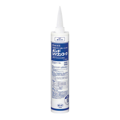 作業用品】ボンド シリコンコーク ホワイト 330ml 20本入り | 看板の 