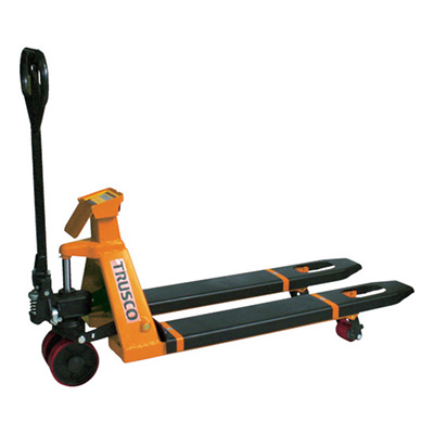トラスコ】トラスコ TRUSCO ハンドパレットトラック 電池式スケール付