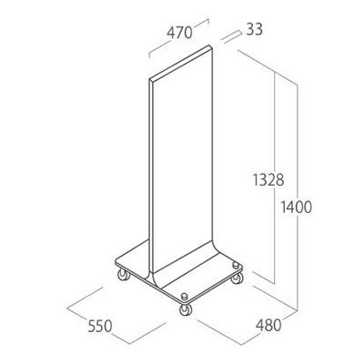 スタンド看板】アドフレーム ADO-Vシリーズ ADO-V30A | 看板の激安通販