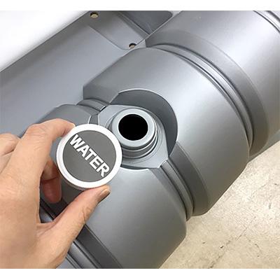 安全標識／安全用品】バズーカサイン G-6060-4 W2400 | 看板の激安通販