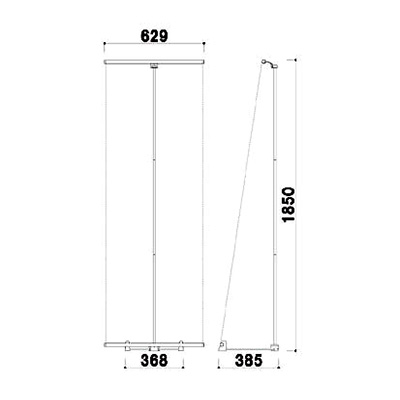 バナースタンド BSX-60
