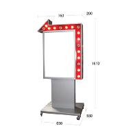 電飾スタンド看板】電飾スタンド看板 TY-23 | 看板の激安通販サイン