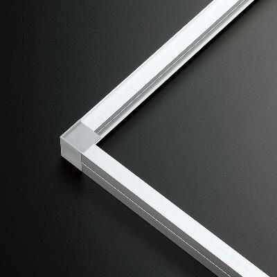 風景画 K.K. サイン入り 金属製フレーム 約30cm x 25cm フレーム／看板枠／展張金具】土台フレーム 670KK シルバー 屋外