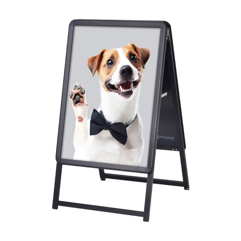 スタンド看板】グリップA B2 両面 ブラック 55666B2B | 看板の激安通販