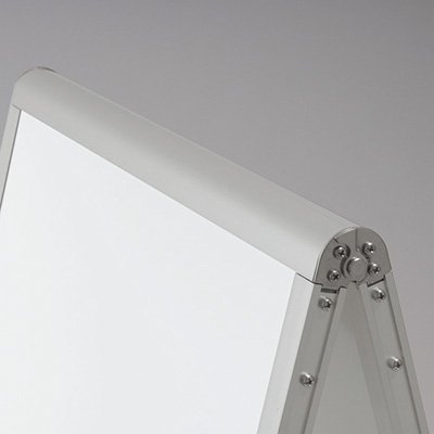 スタンド看板】アルモード スタンド看板299 W600×H900 両面 シルバー