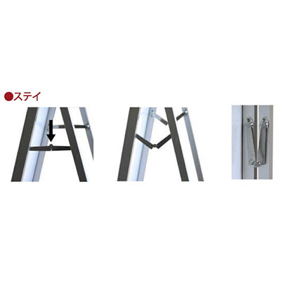 スタンド看板】ポスターグリップスタンド看板 屋内用 A2両面 シルバー