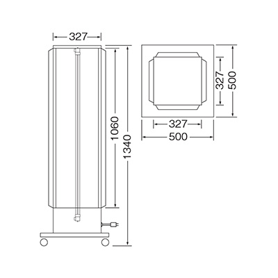 電飾スタンド看板】三和サインワークス スリムスタンドLED LLT54-45