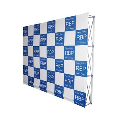 バックパネル】らくらくバックパネル3×4 防炎バイオトロマット | 看板