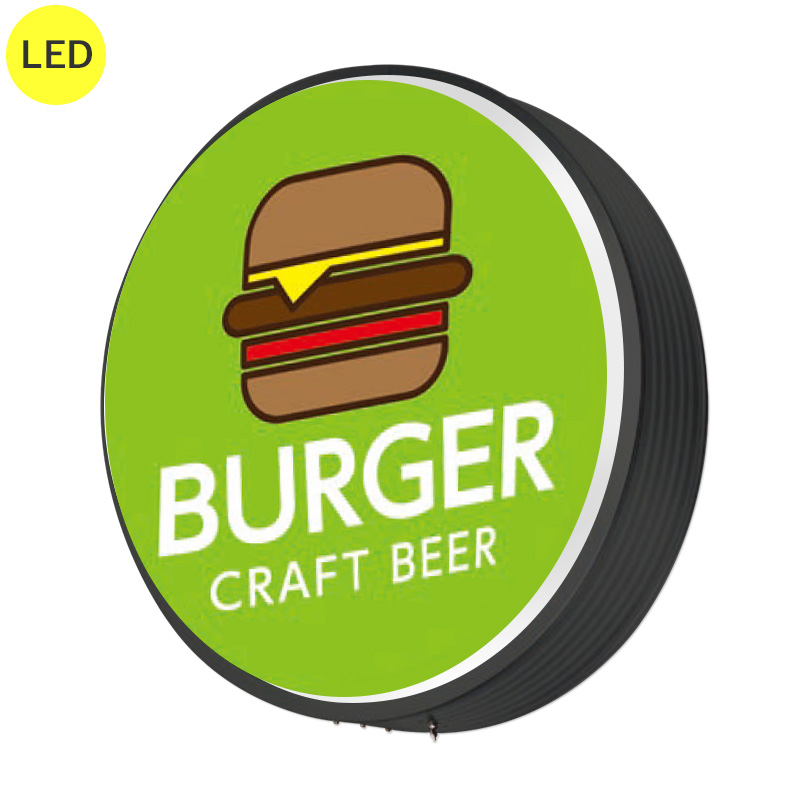 袖（突出し）看板】タテヤマアドバンス 丸タイプ ADS-9015KT-LED