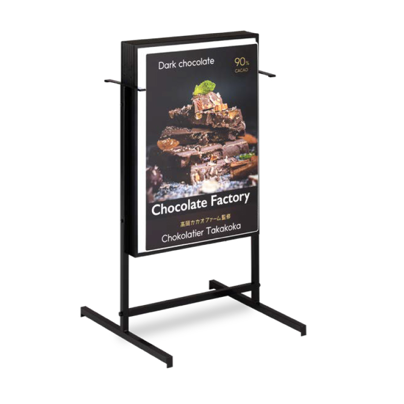 アナスタシア様ご確認用 電飾スタンド看板】電飾スタンド看板 ADO-217T-LED ブラック 電球色